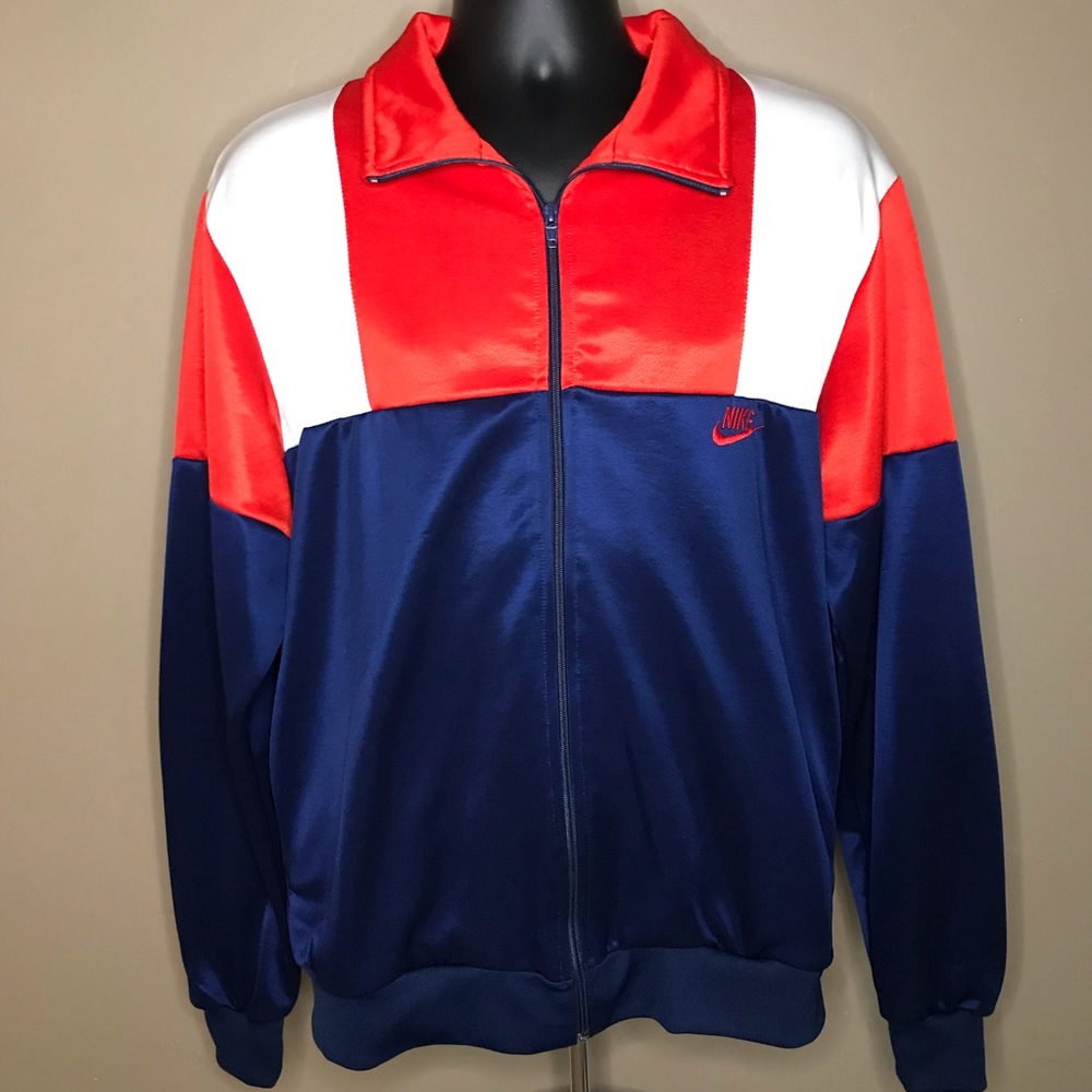 VTG Nike M’s Full Zip Color Block Track Jacket